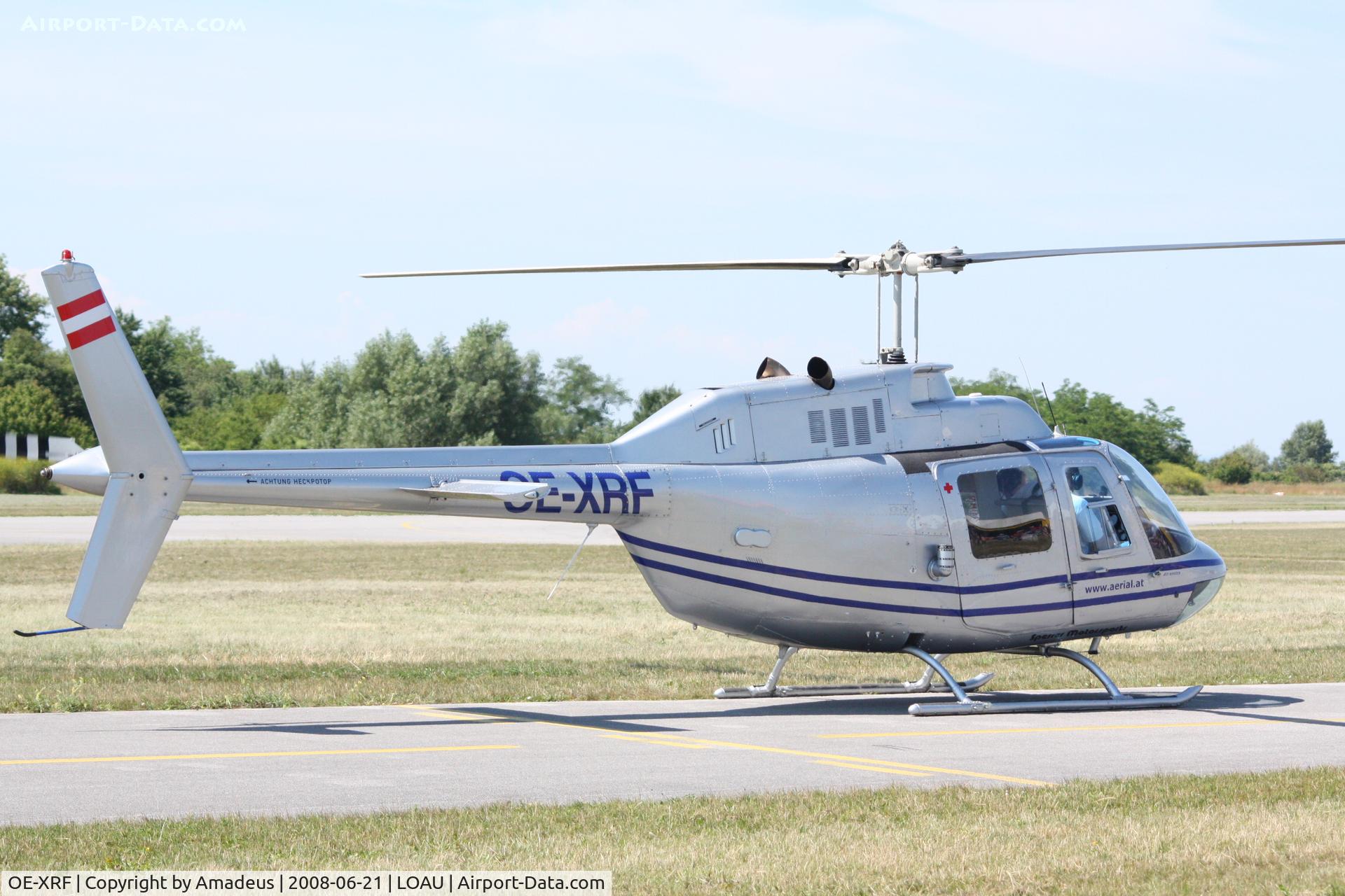 OE-XRF, Agusta AB-206A JetRanger C/N 8246, AB 206 @ Flugplatzfest Stockerau