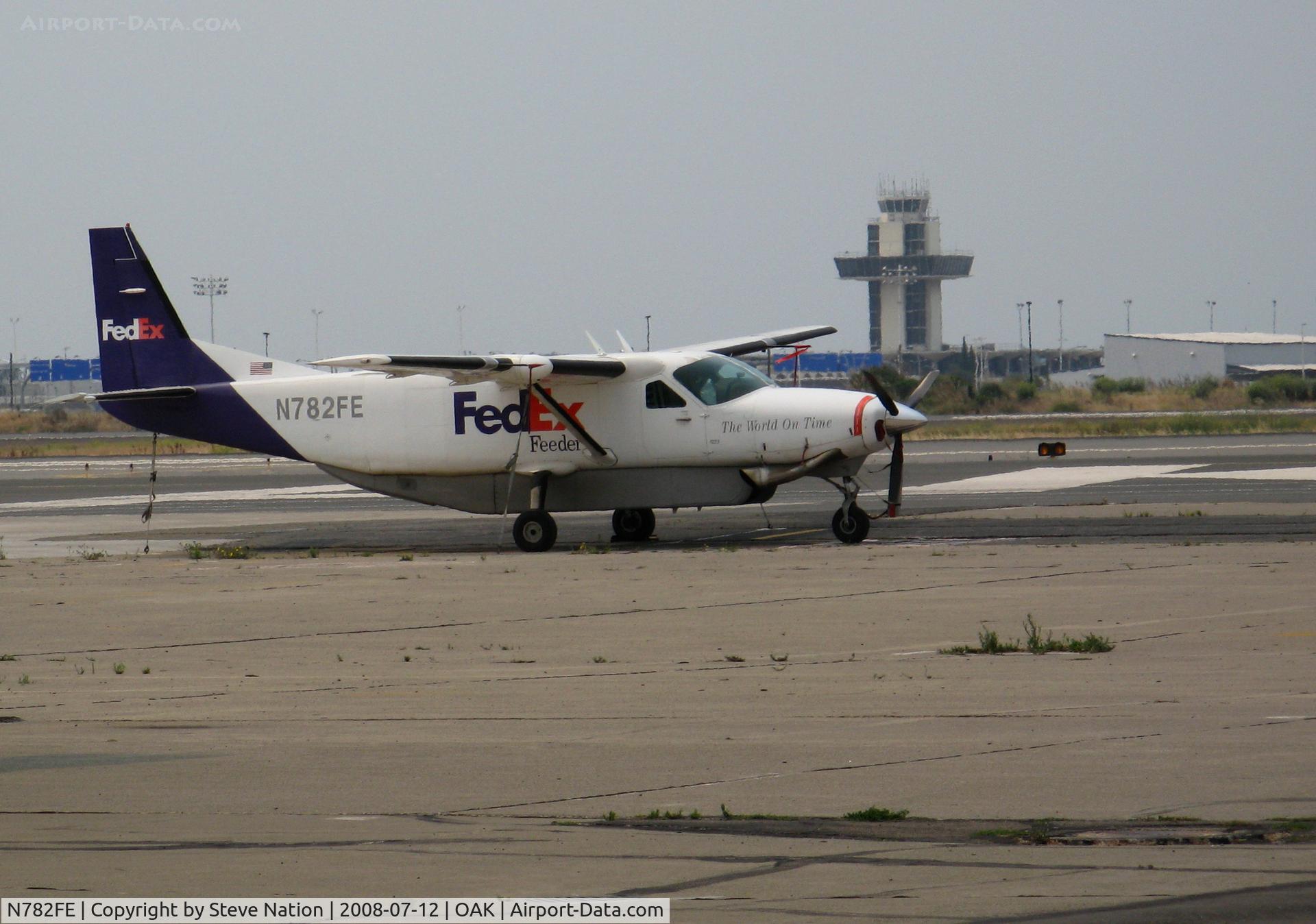 N782FE, 1991 Cessna 208B Super Cargomaster C/N 208B0280, FEDEX Feeder 1991 Cessna 208B on 