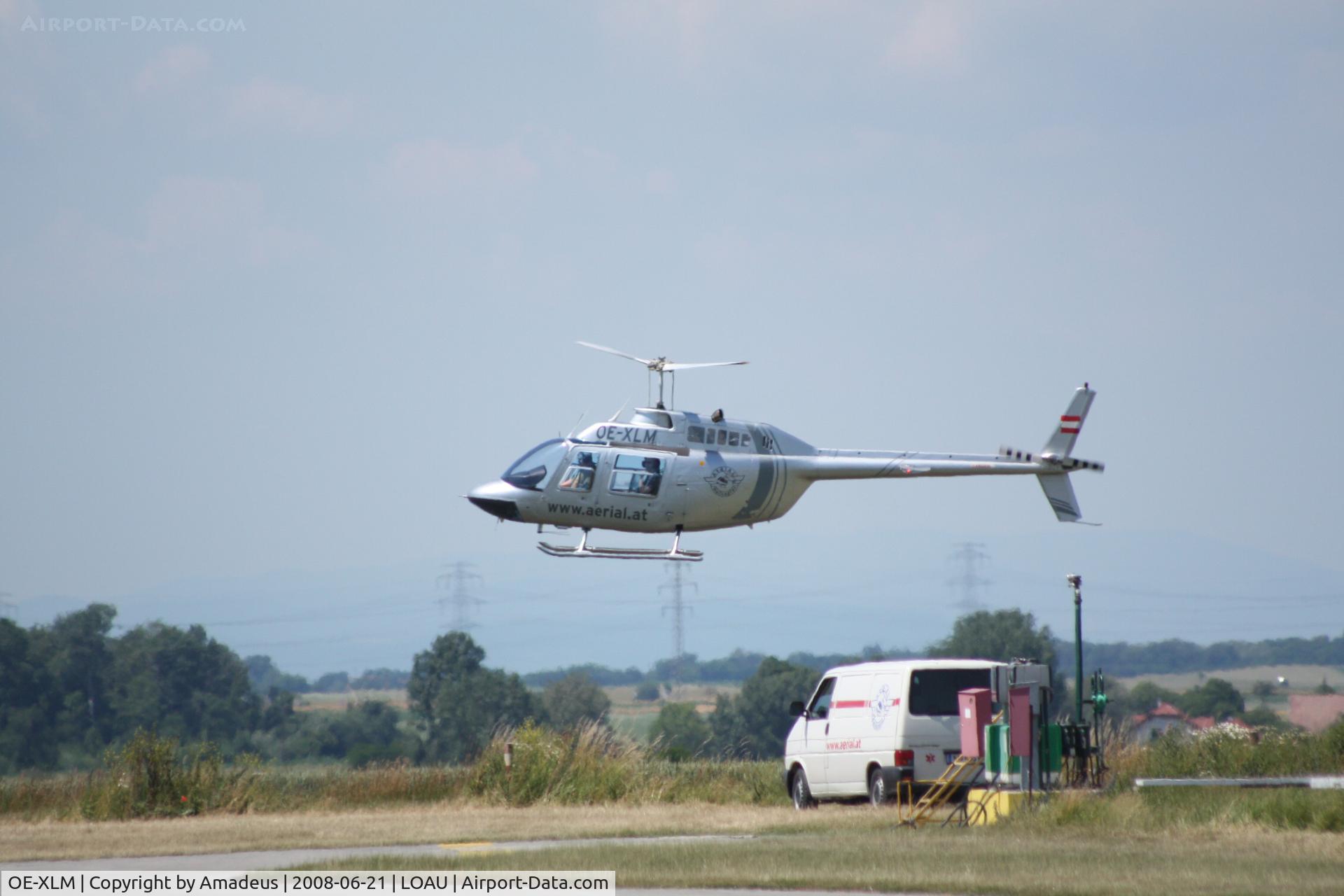 OE-XLM, 1968 Agusta AB-206B JetRanger II C/N 8046, AB 206 @ Flugplatzfest Stockerau
