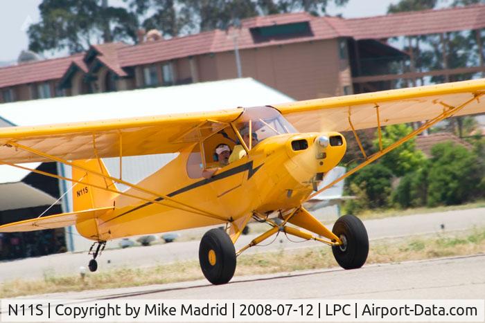 N11S, 1947 Piper PA-11 Cub Special C/N 11-273, Taken at Piper Cub Fly-in Lompoc Calif 2008