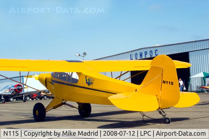 N11S, 1947 Piper PA-11 Cub Special C/N 11-273, On ramp West Coast Piper Cub Fly-in Lompoc 2008