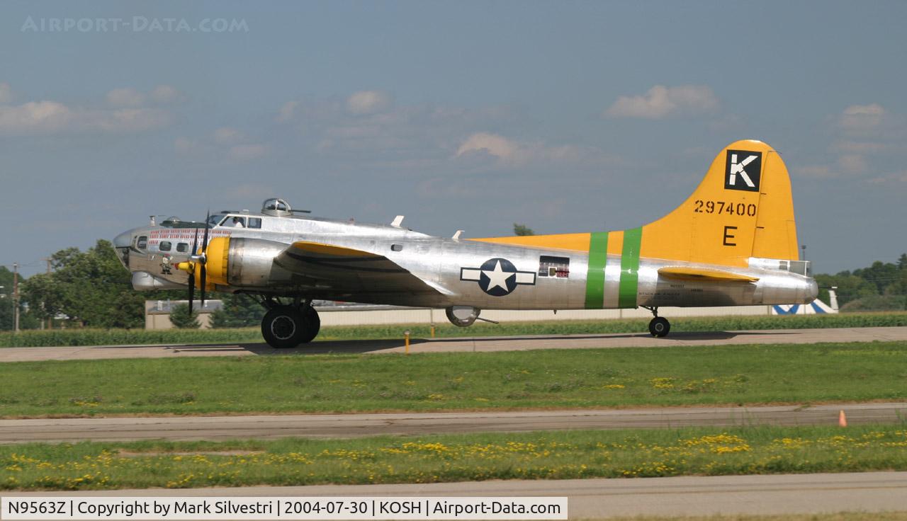 N9563Z, 1944 Boeing B-17G Flying Fortress C/N 32204, Oshkosh 2004