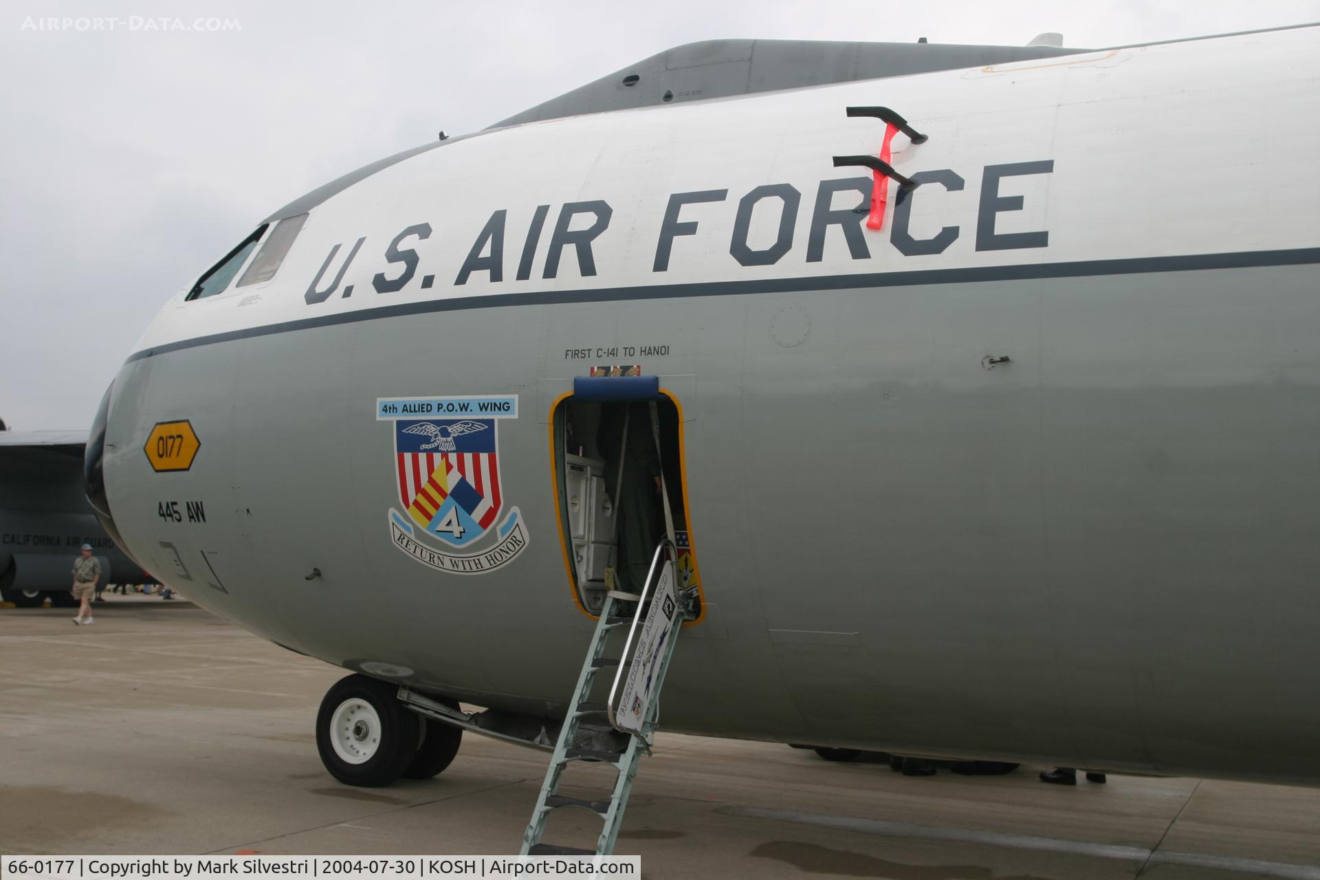 66-0177, 1966 Lockheed C-141C-LM Starlifter C/N 300-6203, Oshkosh 2004