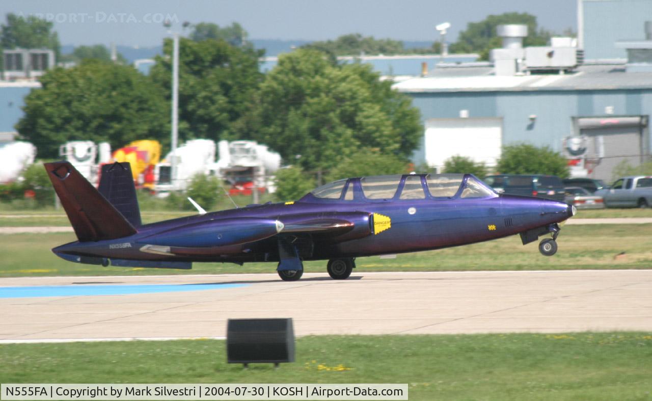N555FA, 1968 Fouga CM-170 Magister C/N 555, Oshkosh 2004