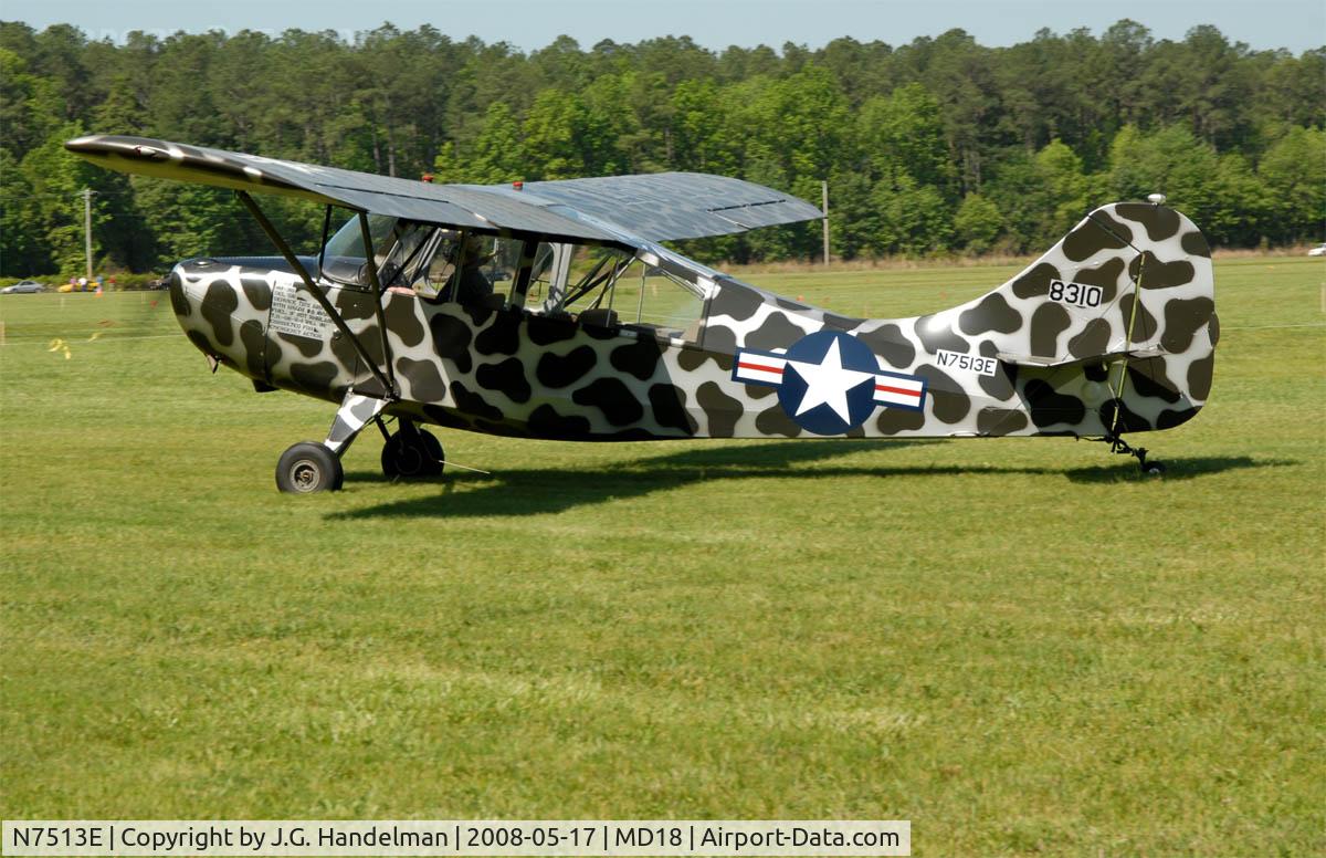 N7513E, 1958 Champion 7FC C/N 7FC-233, Champion after touch down