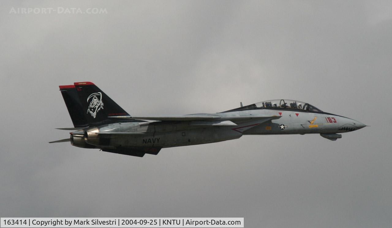 163414, 1990 Grumman F-14D Tomcat C/N 598/D-3, Oceana 2004