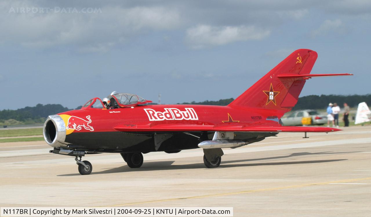 N117BR, 1959 PZL-Mielec Lim-5 (MiG-17F) C/N 1C1529, Oceana 2004