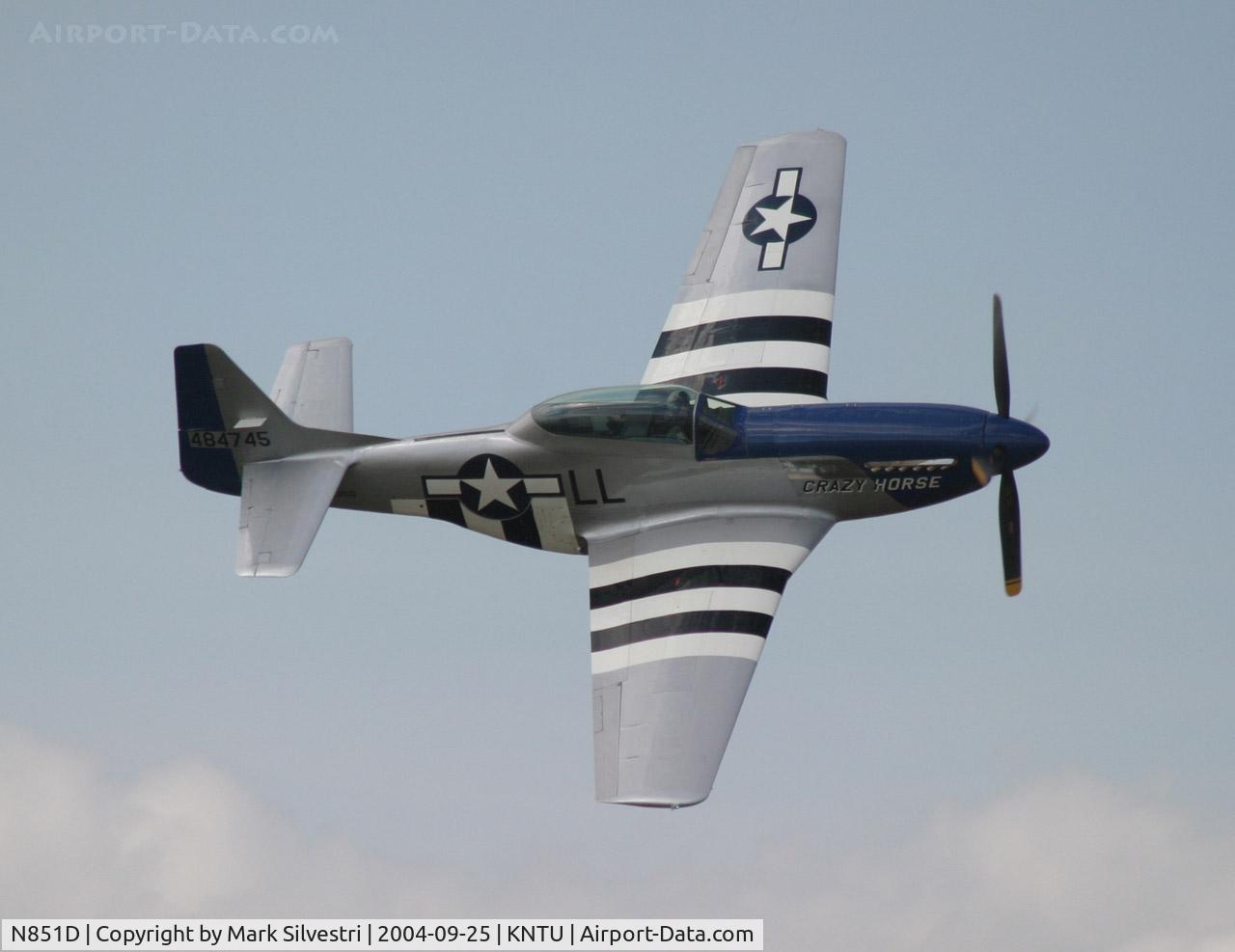 N851D, 1944 North American P-51D Mustang C/N 44-84745, Oceana 2004
