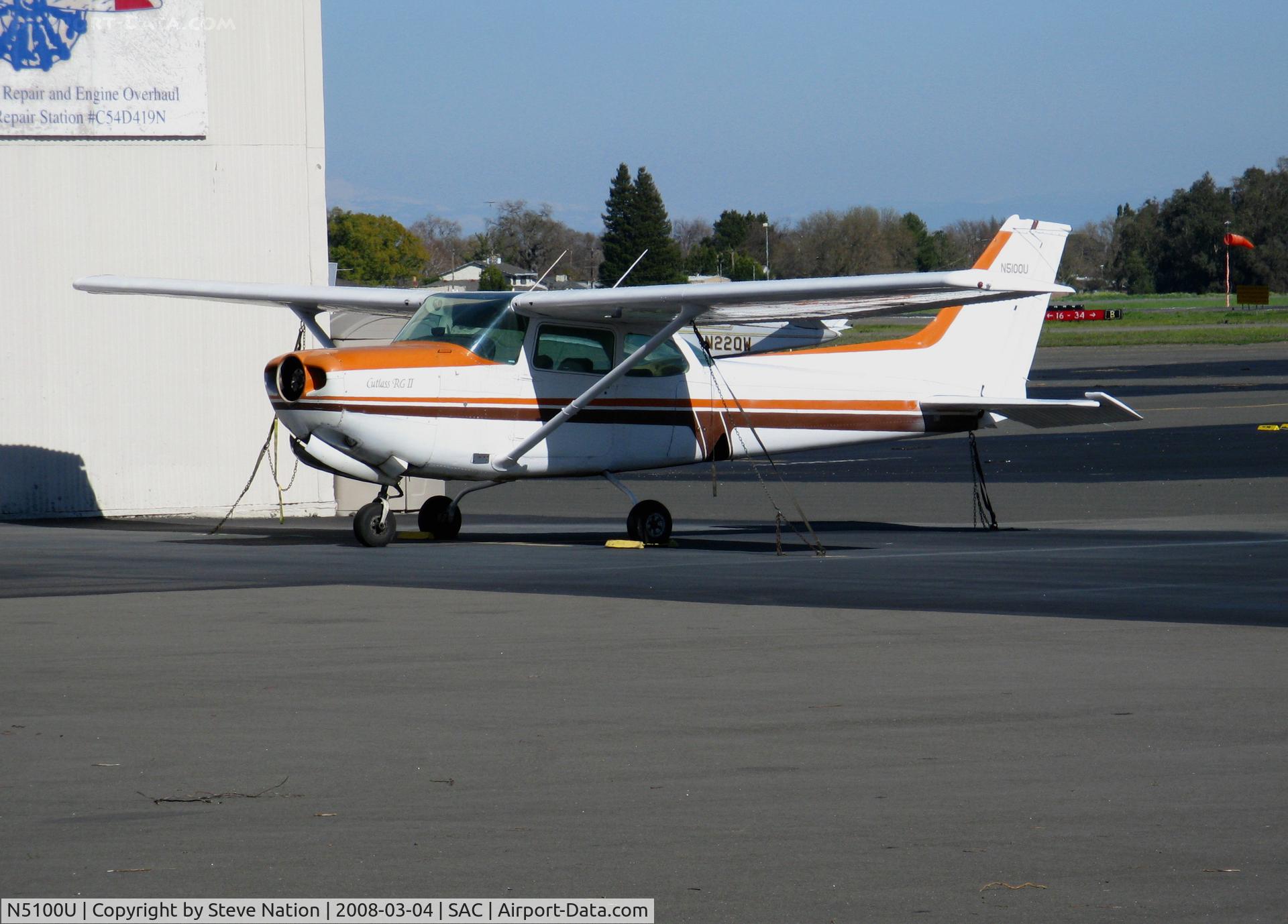 N5100U, 1979 Cessna 172RG Cutlass RG C/N 172RG0234, 1979 Cessna 172RG minus prop@ Sacramento Executive Airport, CA