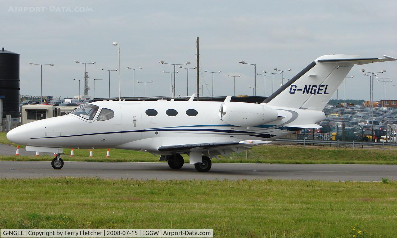 G-NGEL, 2008 Cessna 510 Citation Mustang Citation Mustang C/N 510-0076, One of the new Cessna Mustangs on the British Register