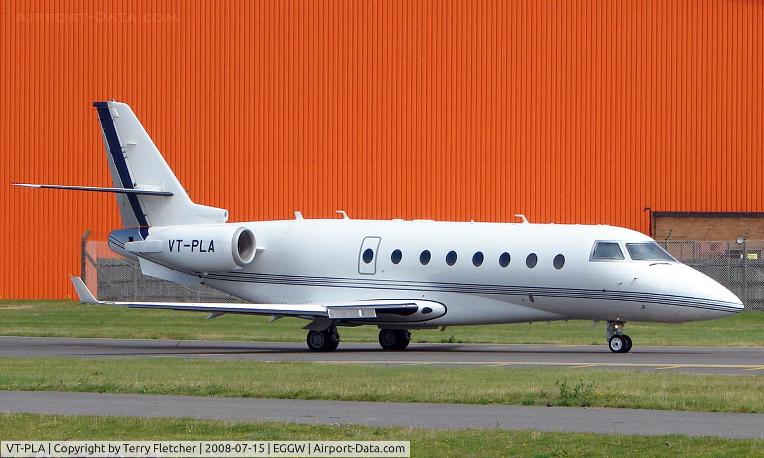 VT-PLA, Israel Aerospace Industries G200 C/N Not found VT-PLA, Indian Gulfstream 200 at Luton