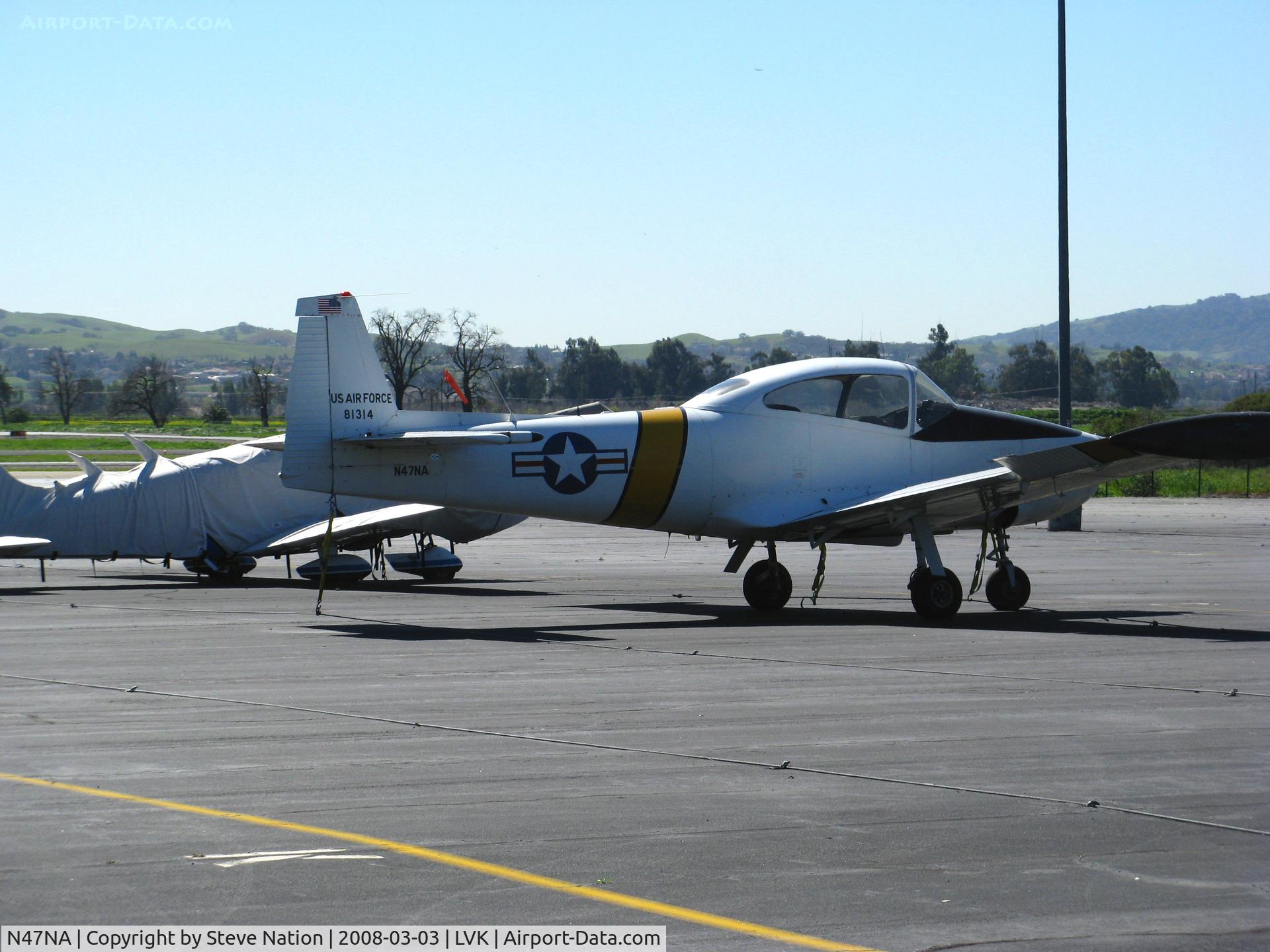 N47NA, Ryan Navion A C/N NAV-4-1314, Ryan Navion A painted as U.S. Air Force 48-1314 @ Livermore Municipal Airport, CA