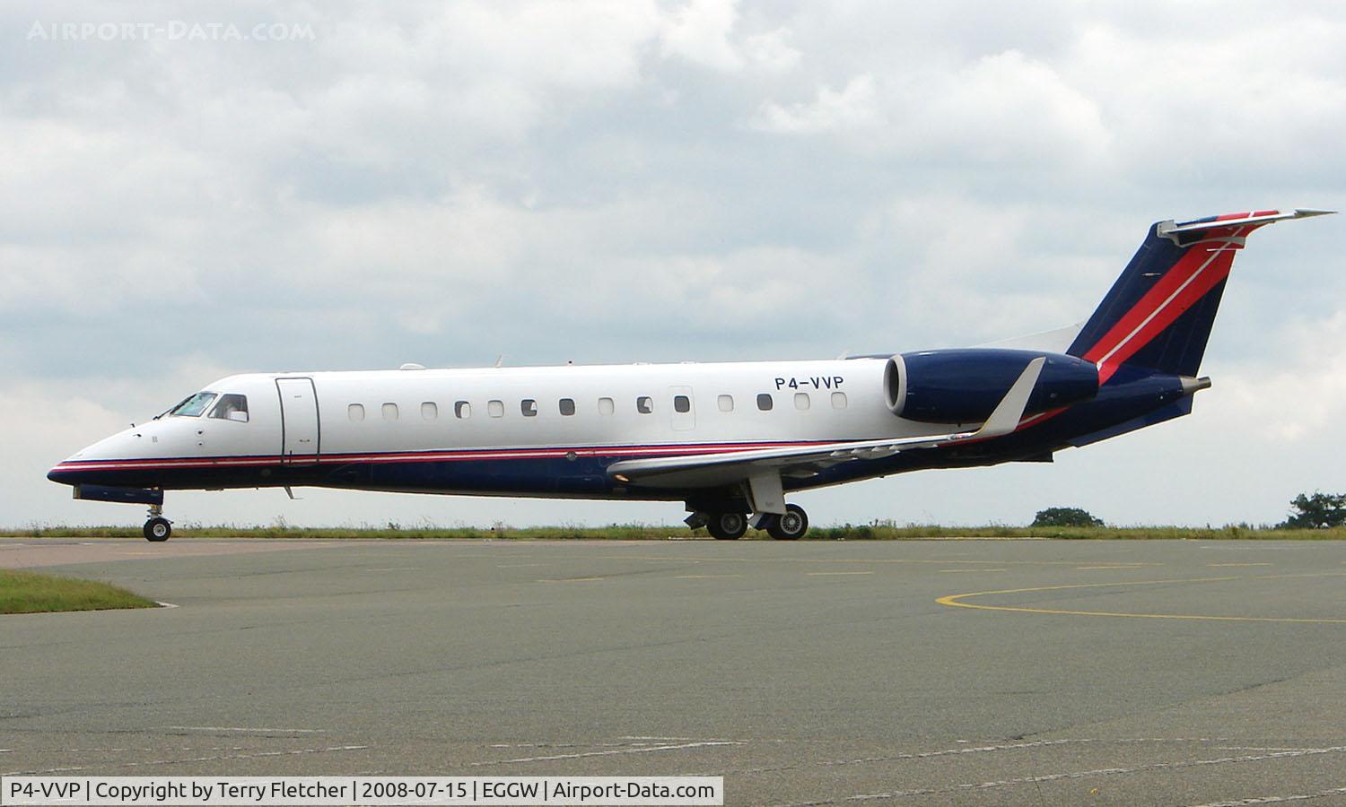 P4-VVP, 2003 Embraer EMB-135BJ Legacy C/N 14500549, Embraer Legacy at Luton