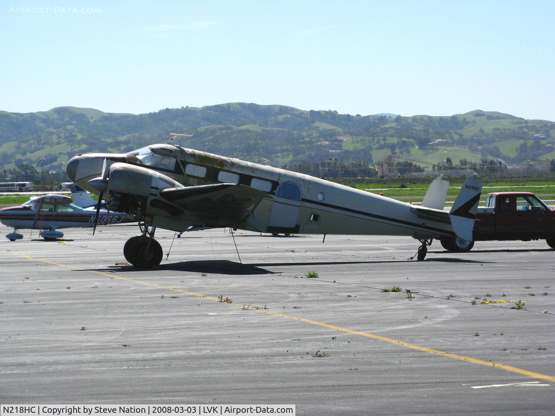 N218HC, 1944 Beech C18S C/N 8281, Derelict 1944 Beech C18S @ Livermore, CA