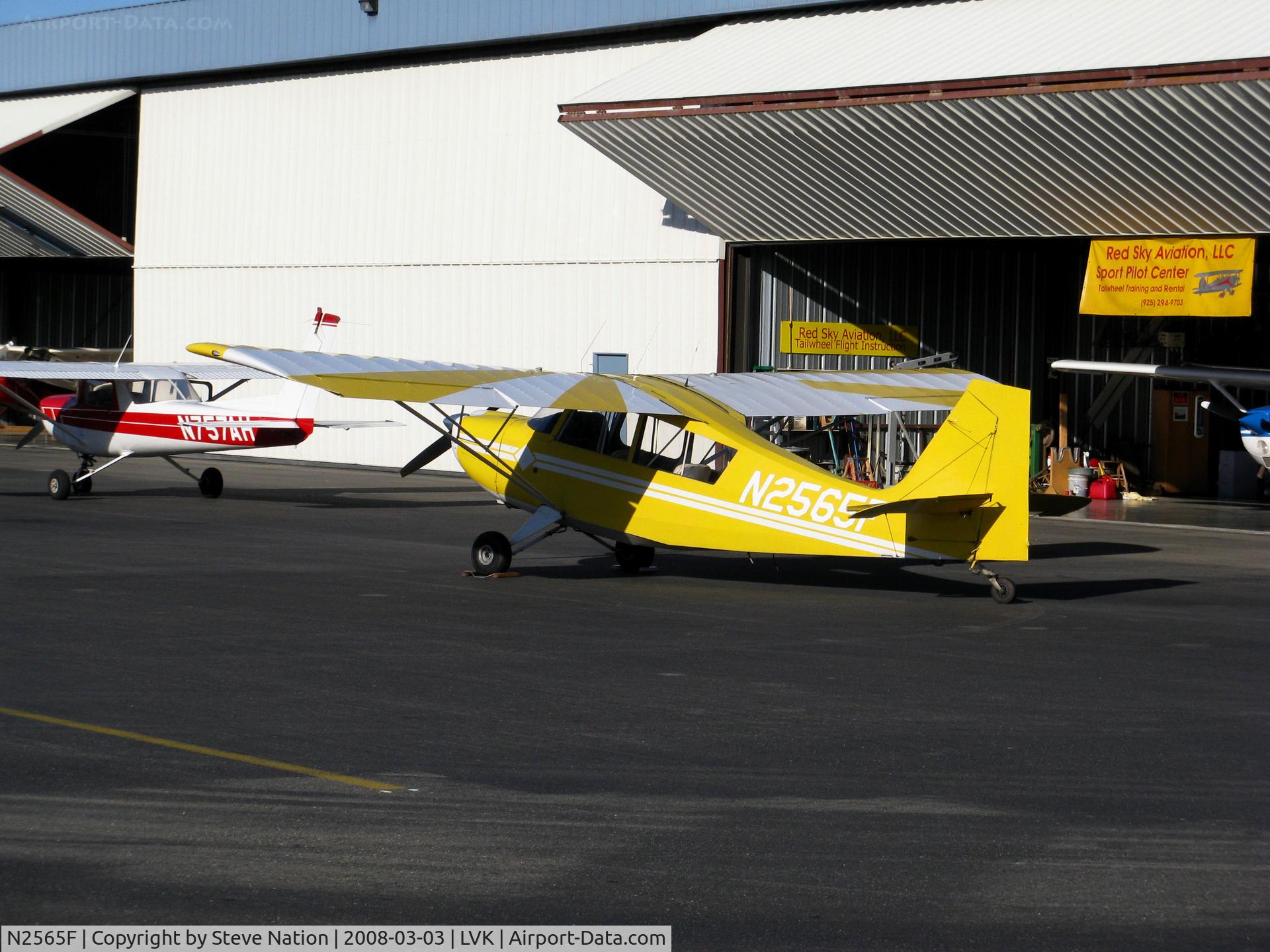 N2565F, 1965 Champion 7GCAA Citabria C/N 29, 1965 Champion 7GCAA in the sun @ Livermore, CA