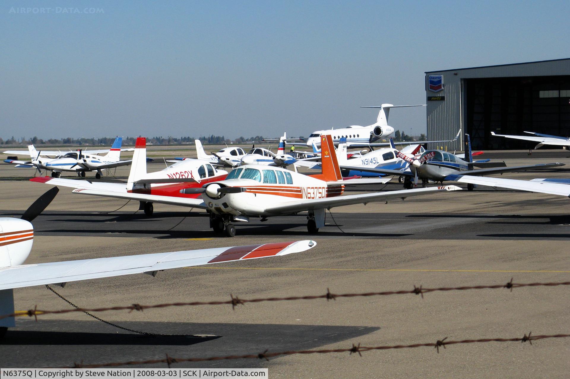N6375Q, 1967 Mooney M20F Executive C/N 670458, 1967 Mooney M20F @ Stockton, CA