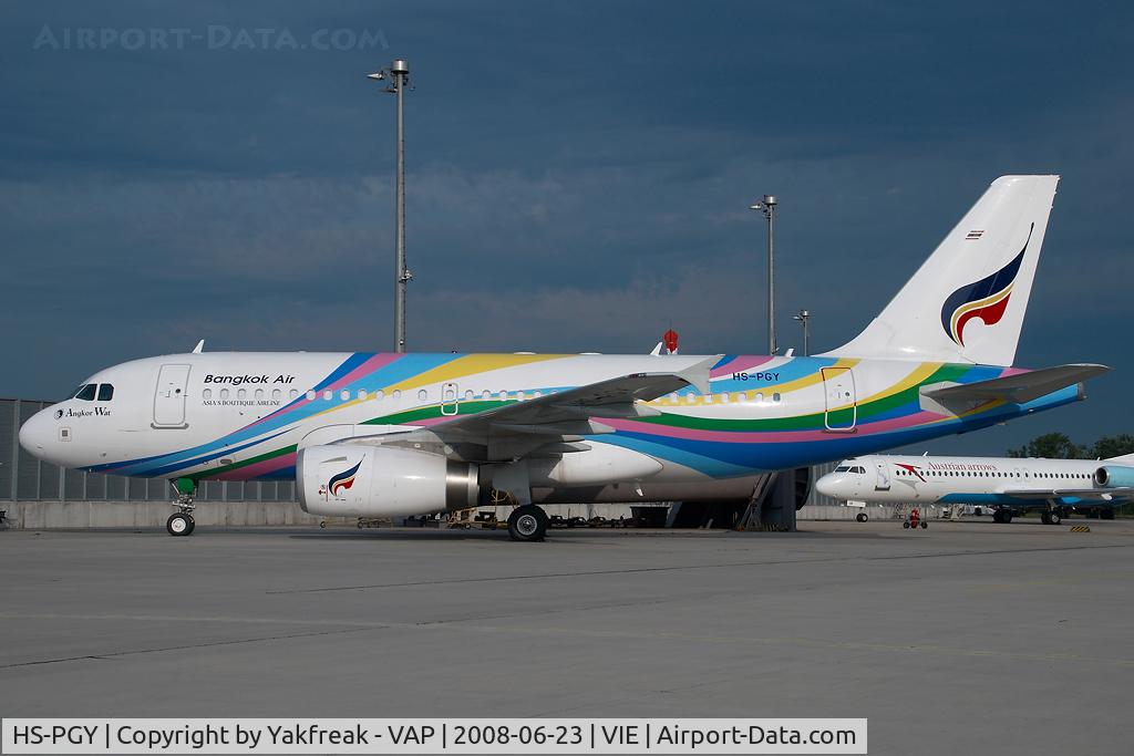HS-PGY, 2008 Airbus A319-132 C/N 3454, Bangkok Air Airbus 319