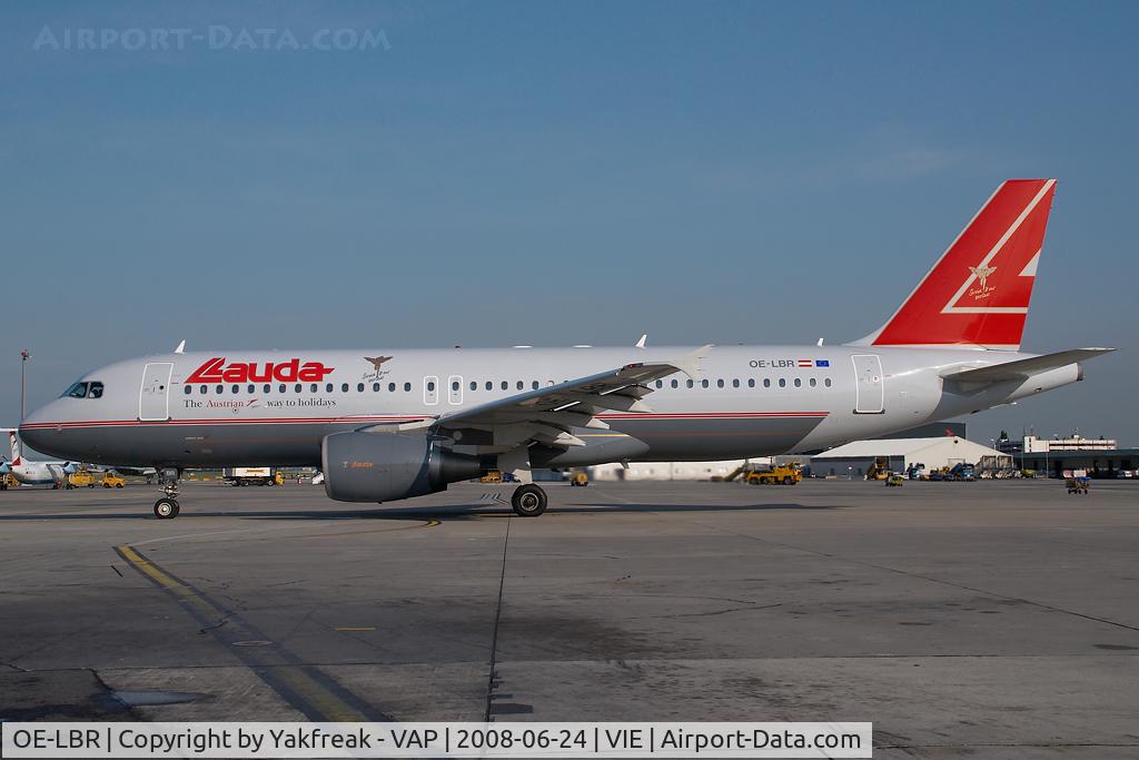 OE-LBR, 2000 Airbus A320-214 C/N 1150, Lauda Air Airbus 320