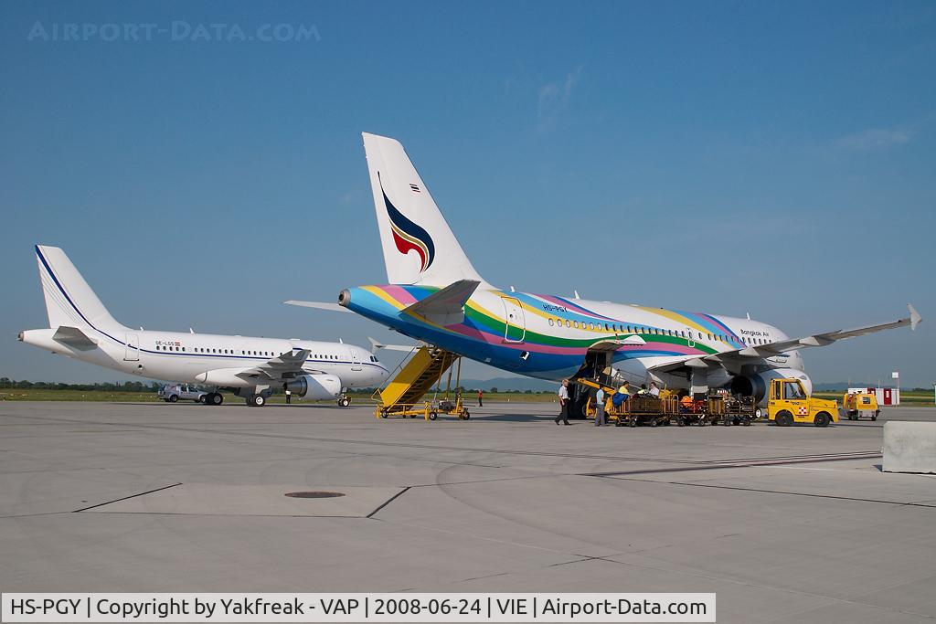 HS-PGY, 2008 Airbus A319-132 C/N 3454, Bangkok Air Airbus 319