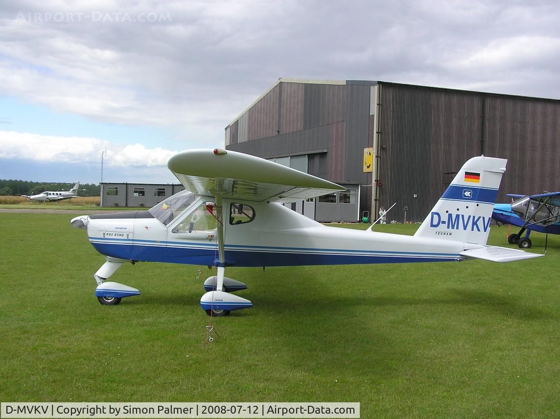 D-MVKV, Tecnam P-92 Echo C/N 164, Tecnam P92 at Fowlmere