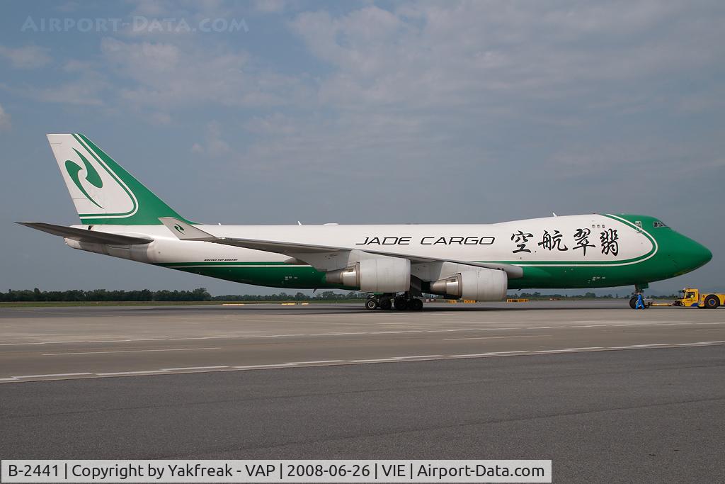 B-2441, 2007 Boeing 747-4EVF/ER/SCD C/N 35172, Jade Cargo Boeing 747-400