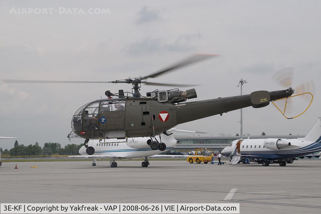 3E-KF, Aérospatiale SA-316B Alouette III C/N 1460, Austrian Air Force Alouette