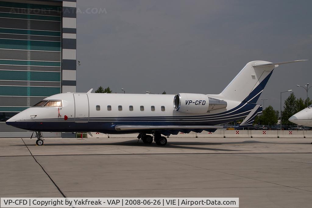 VP-CFD, 2005 Bombardier Challenger 604 (CL-600-2B16) C/N 5616, Canadair Challenger