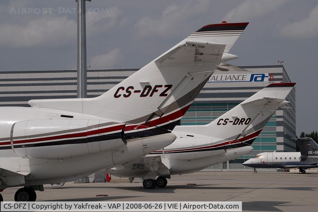 CS-DFZ, 2004 Raytheon Hawker 800XP C/N 258673, Netjets Bae 125