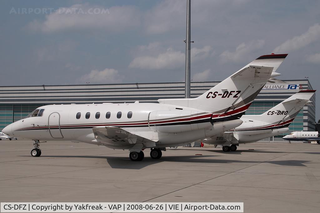 CS-DFZ, 2004 Raytheon Hawker 800XP C/N 258673, Netjets Bae 125