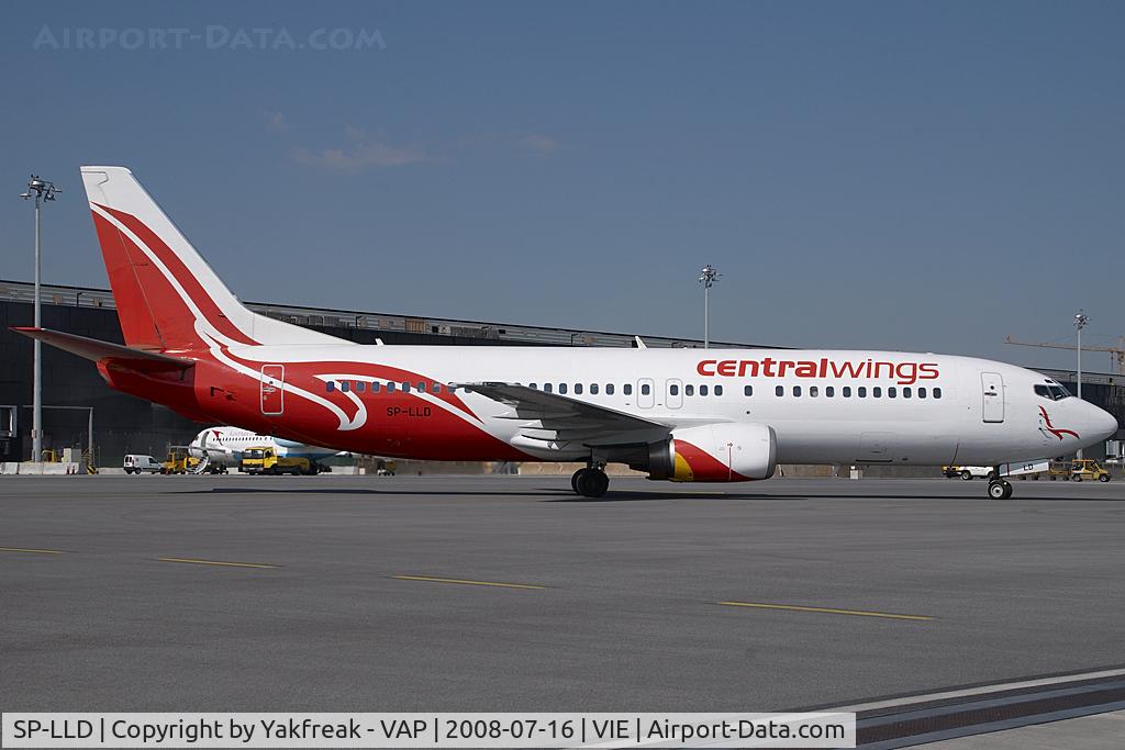 SP-LLD, 1994 Boeing 737-45D C/N 27256, Centralwings Boeing 737-400