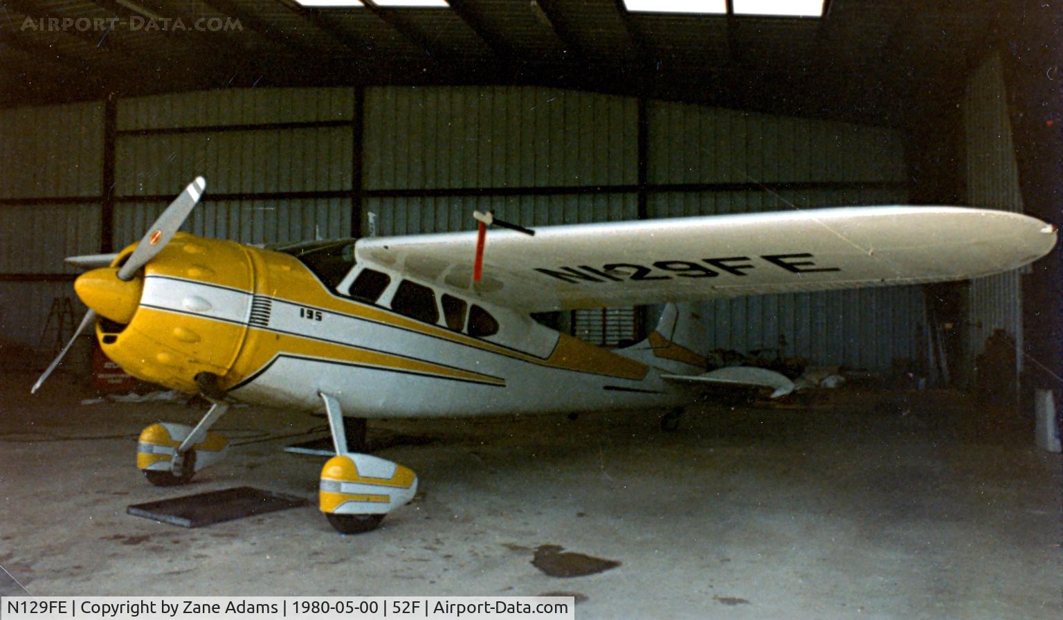 N129FE, 1950 Cessna 195 C/N 0000, At Aero Valley (Northwest Regional)