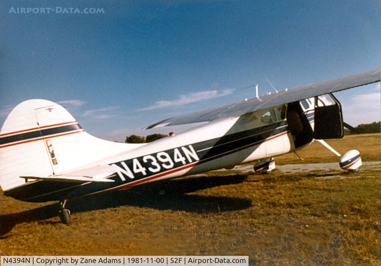 N4394N, 1947 Cessna 195 C/N 7011, At Aero Valley (Northwest Regional)