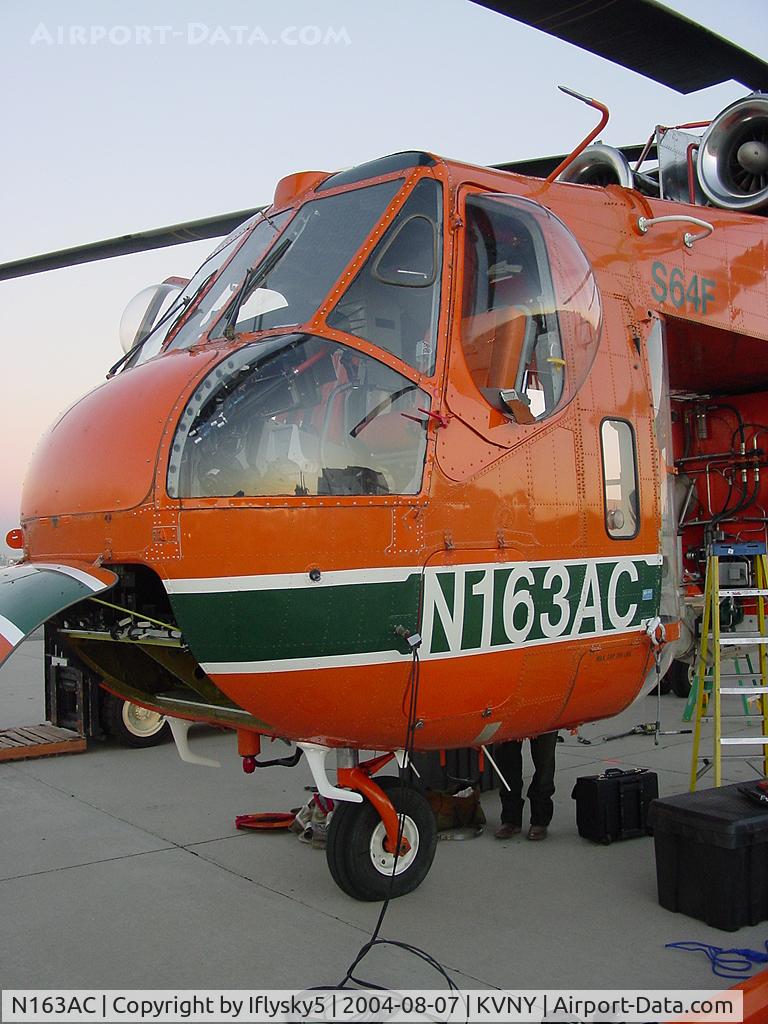 N163AC, 1993 Sikorsky S-64F Skycrane C/N 64093, N163AC S-64F AirCrane Aircraft destroyed on 1 June 2008