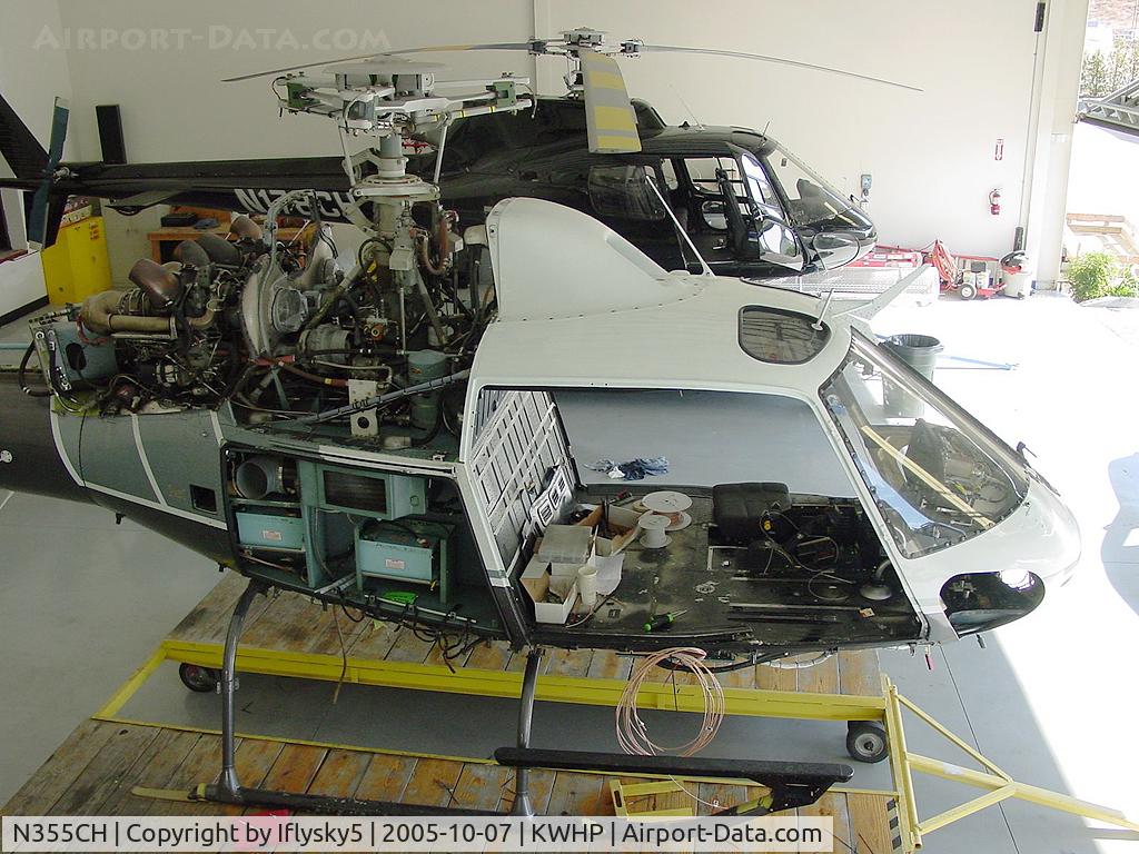N355CH, 1989 Aerospatiale AS-355F-2 Ecureuil 2 C/N 5423, N355CH AS-355 F2 undergoing heavy maintenance and conversion