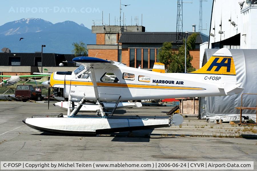 C-FOSP, 1962 De Havilland Canada DHC-2 Beaver Mk.1 C/N 1501, Harbour Air
