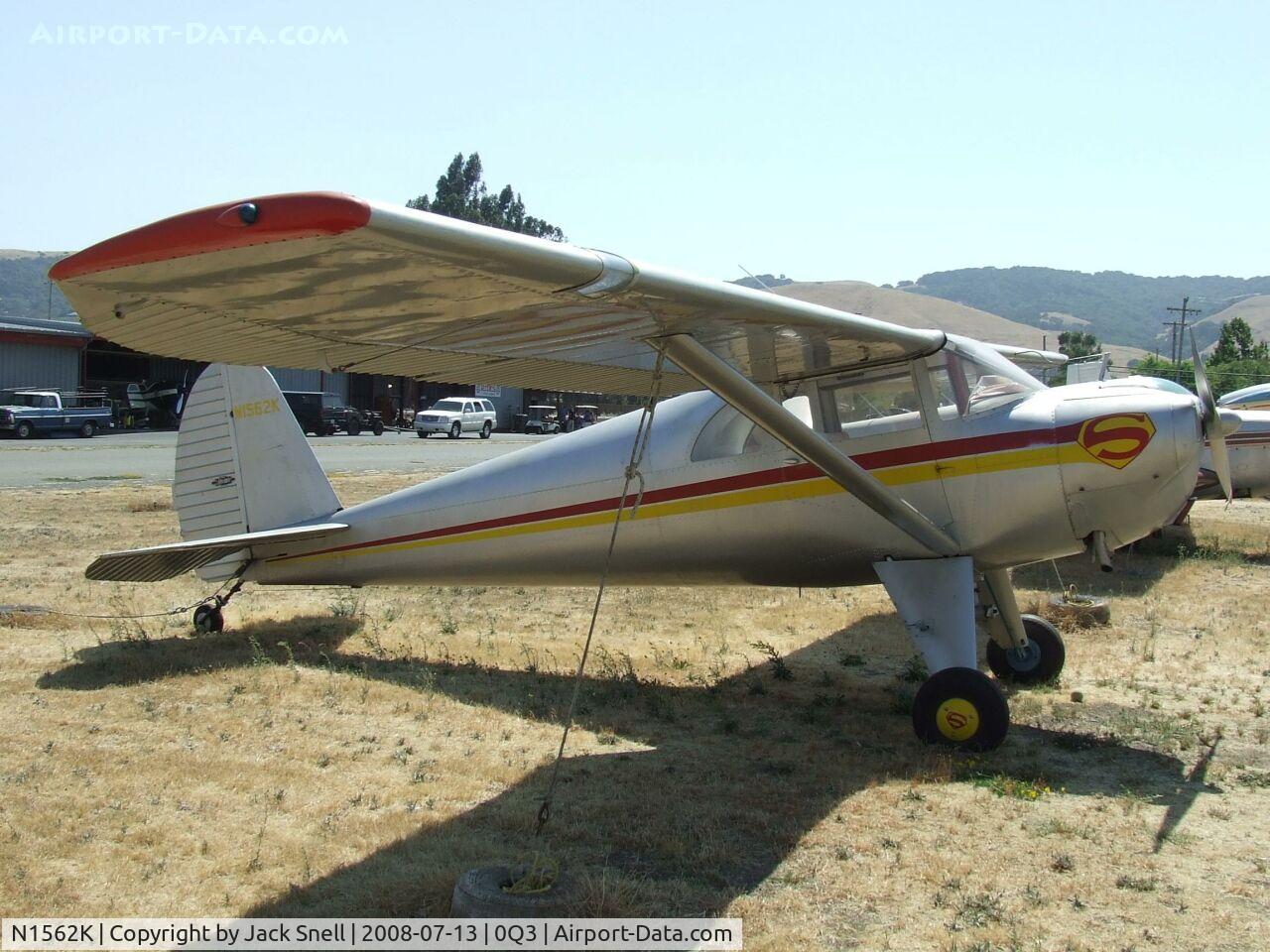 N1562K, 1946 Luscombe 8A C/N 4289, Photo by Jim Clark