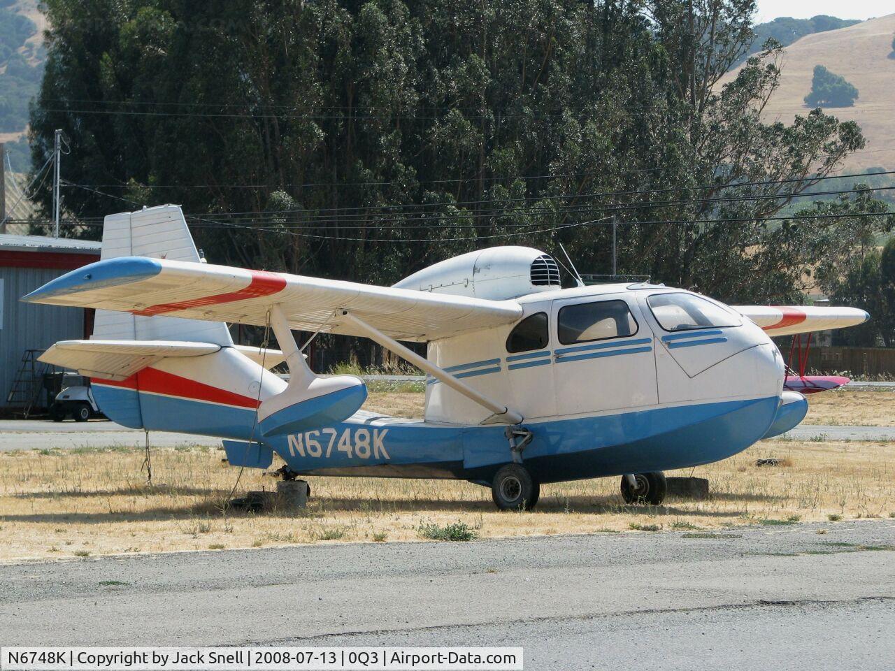 N6748K, 1947 Republic RC-3 Seabee C/N 1036, Taken at the Schellville Antique Aerodrome Display Weekend