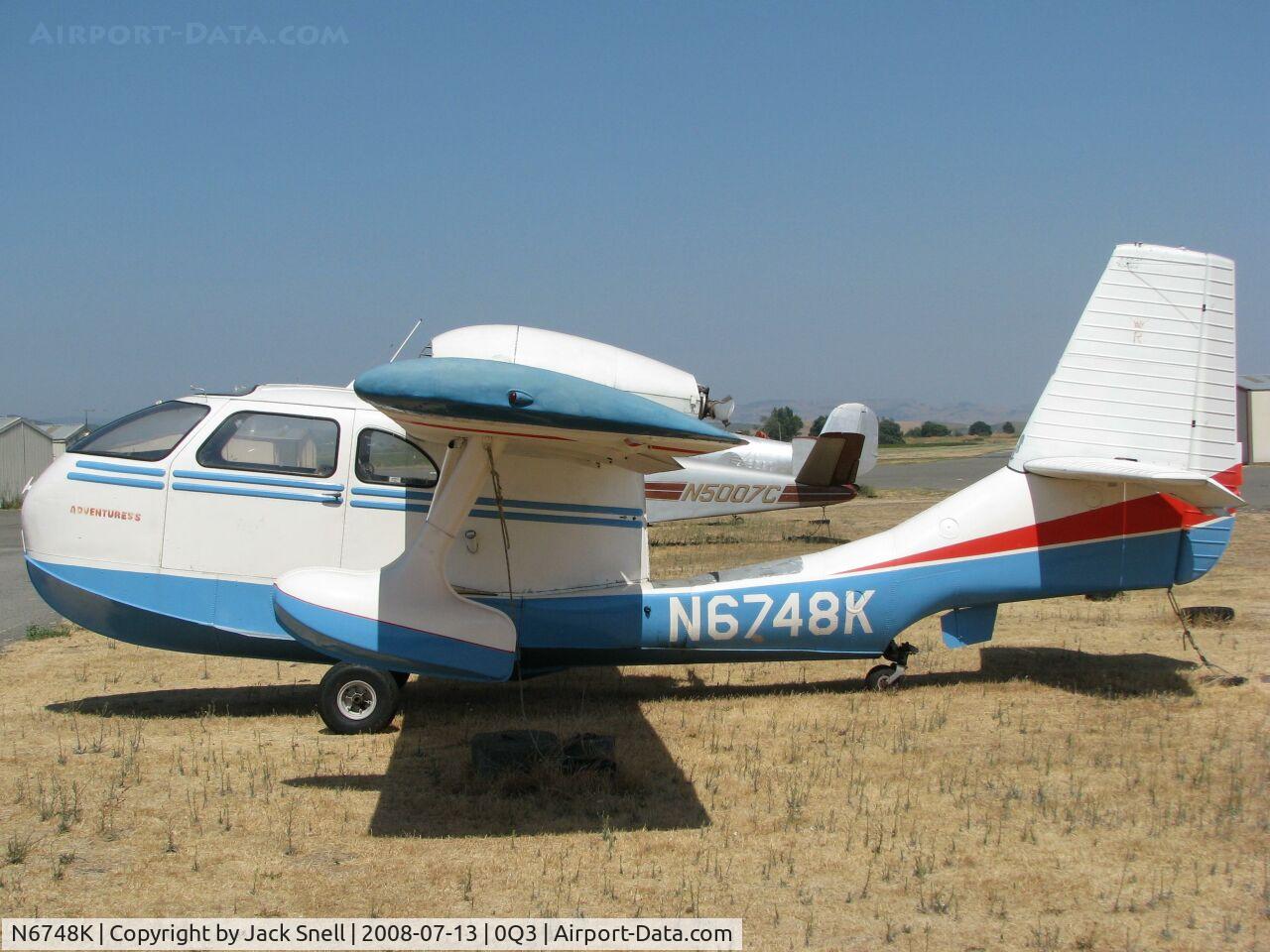 N6748K, 1947 Republic RC-3 Seabee C/N 1036, Taken at the Schellville Antique Aerodrome Display Weekend