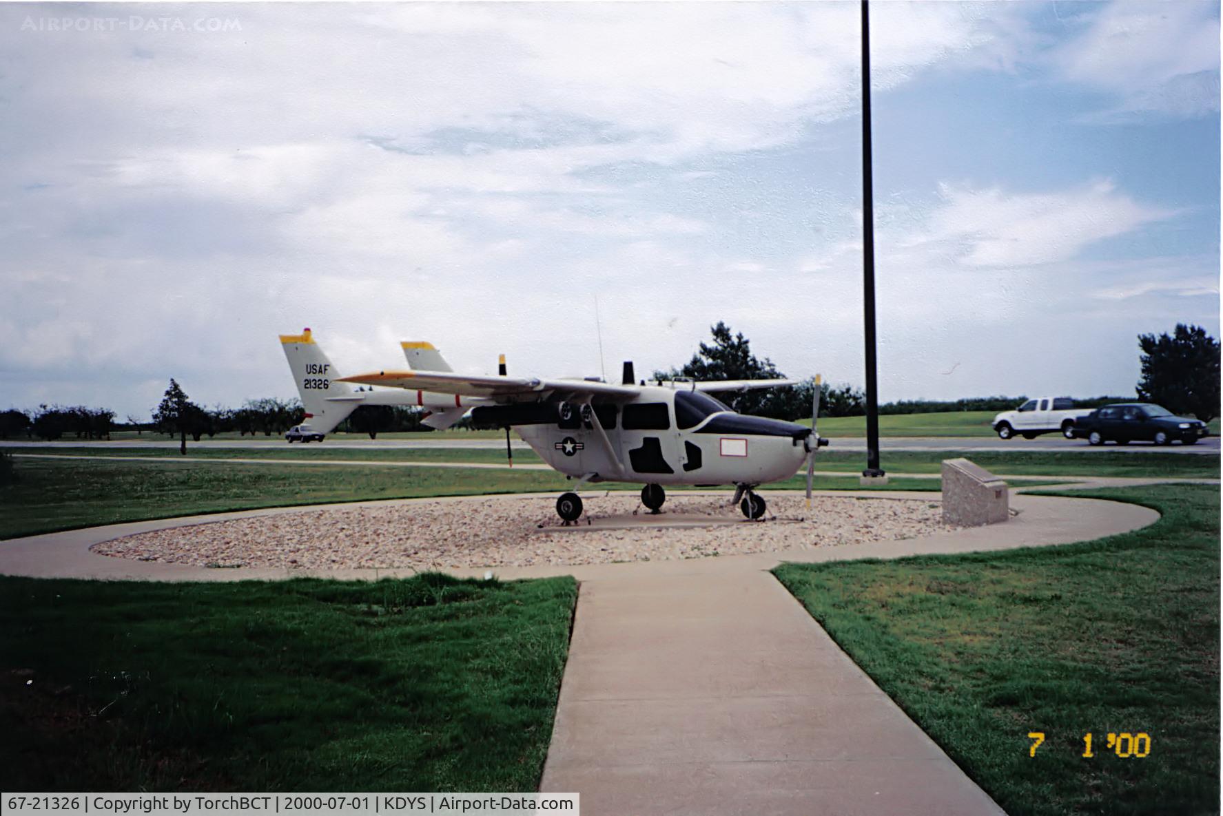 67-21326, 1967 Cessna O-2A Super Skymaster Super Skymaster C/N 337M-0032, Super Skymaster @ Dyess Air Park