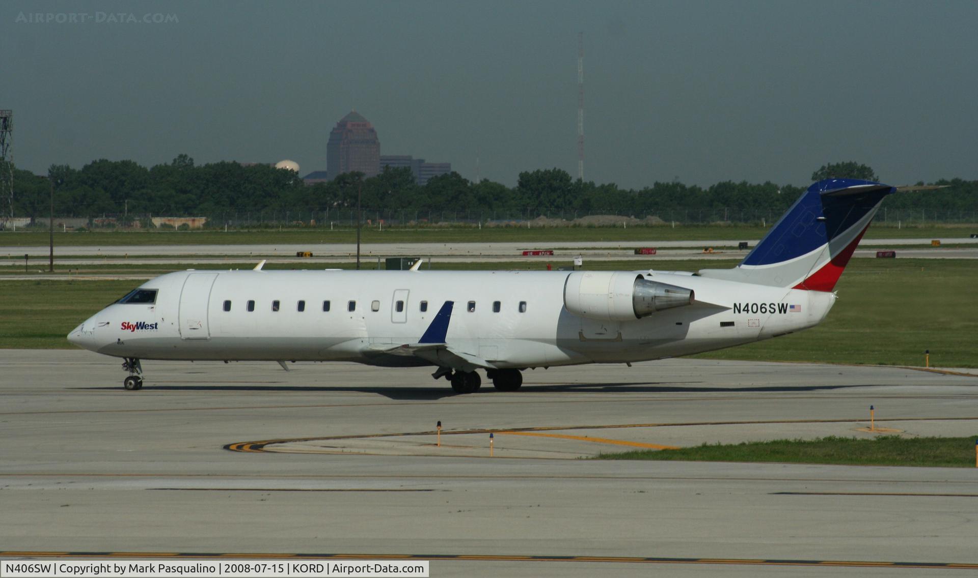 N406SW, 1993 Canadair CRJ-100LR (CL-600-2B19) C/N 7030, CL-600-2B19