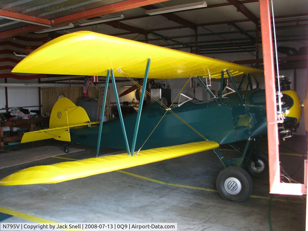 N795V, 1932 Fleet Model 7 C/N 376, Taken at the Sonoma Skypark airport