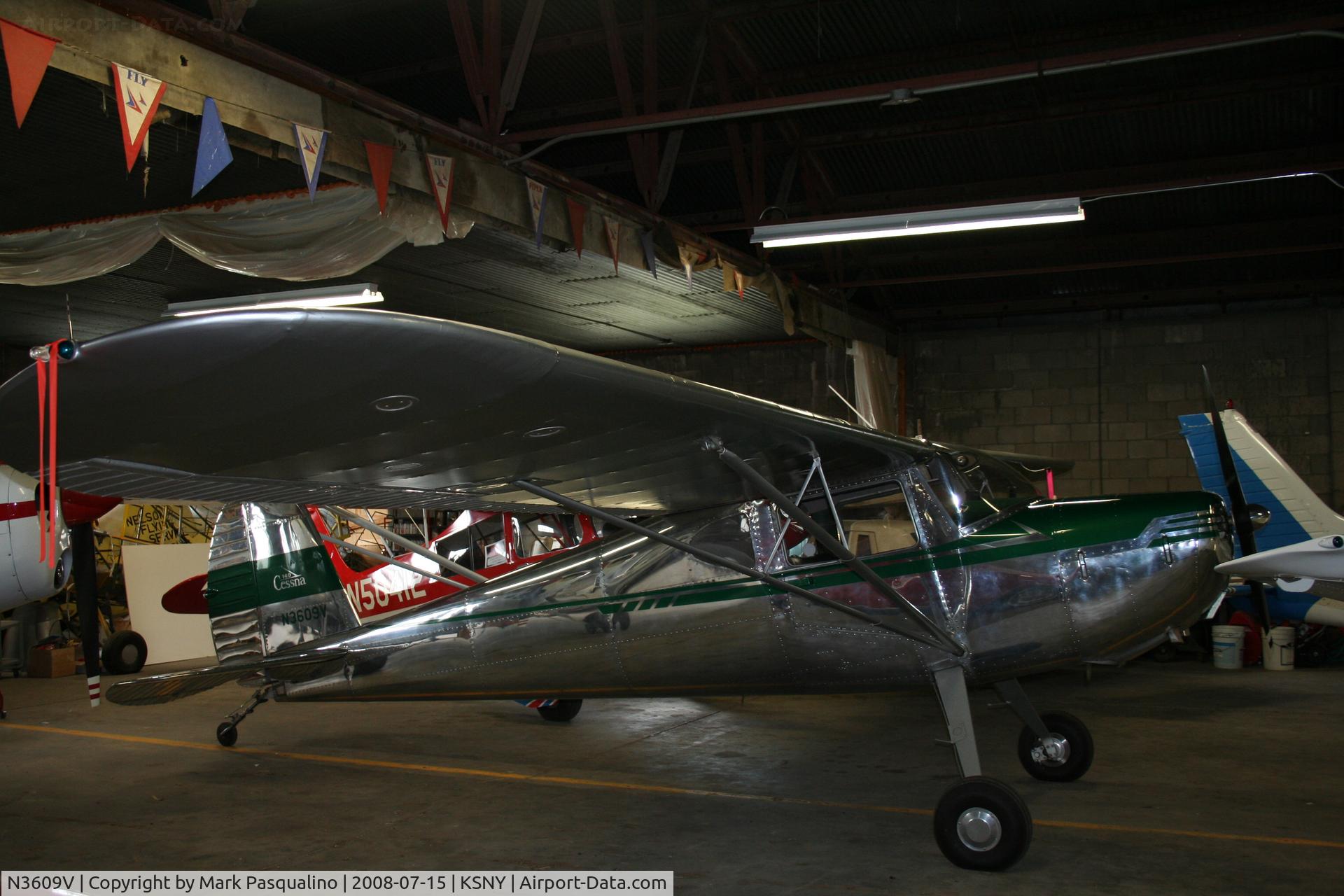N3609V, 1948 Cessna 140 C/N 14877, Cessna 140