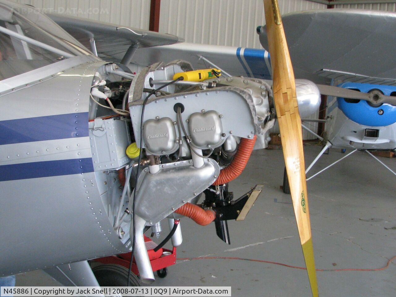 N45886, 1946 Luscombe 8A C/N 2413, Taken at the Sonoma Skypark airport
