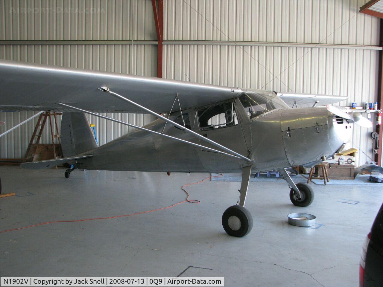 N1902V, 1947 Cessna 140 C/N 14093, Taken at the Sonoma Skypark's Airport