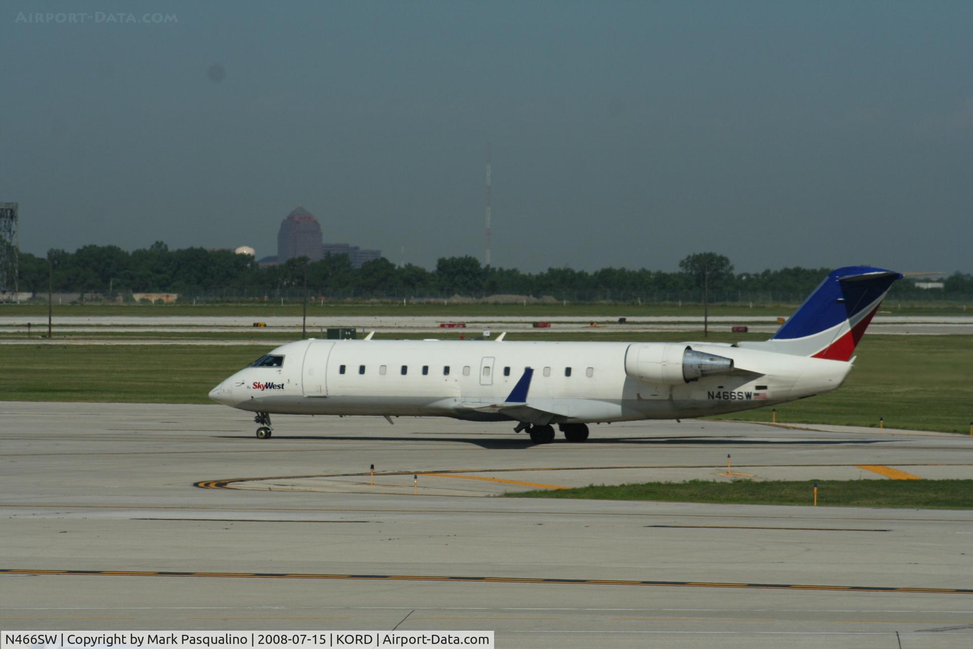 N466SW, 2003 Bombardier CRJ-200ER (CL-600-2B19) C/N 7856, CL-600-2B19
