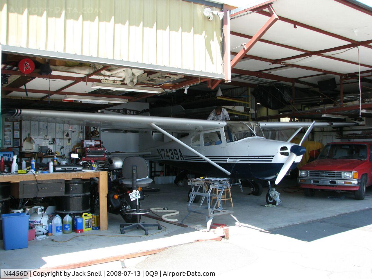 N4456D, 1956 Beech G35 Bonanza C/N D-4672, Taken at the Sonoma Skypark's Airport
