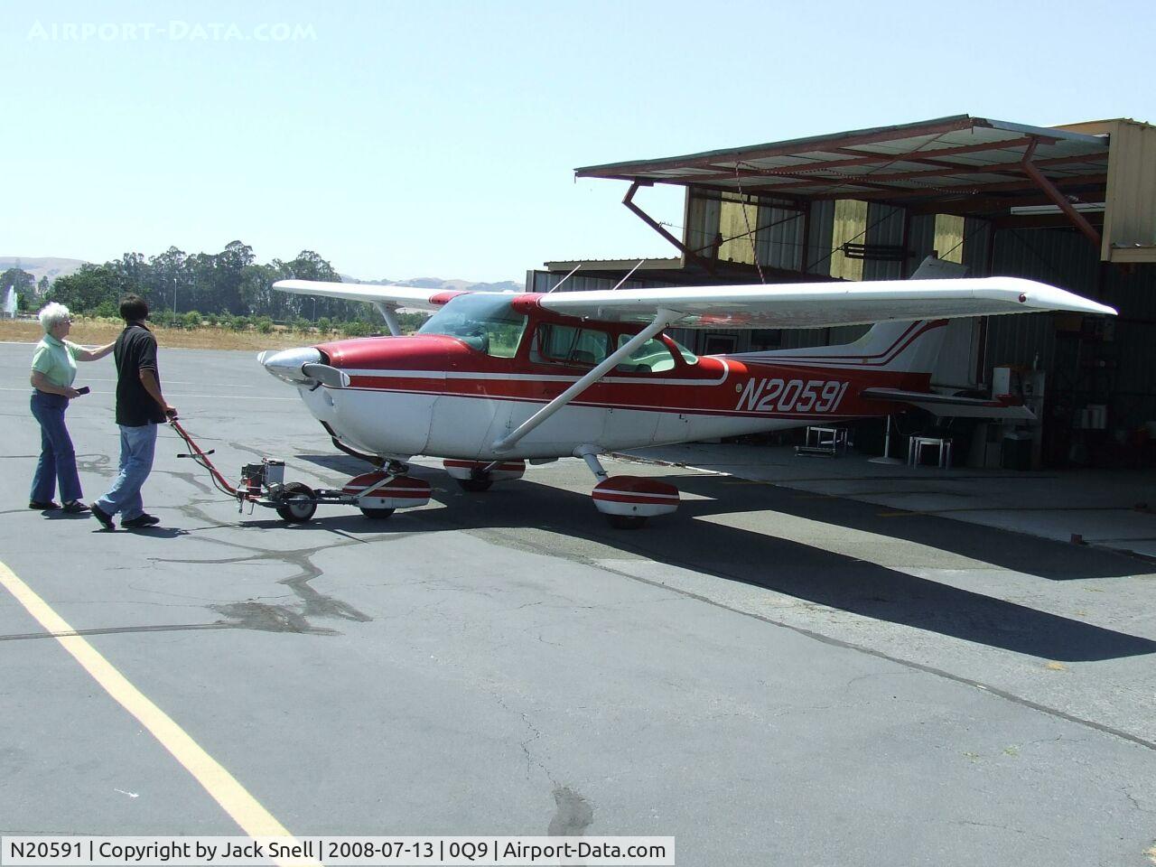 N20591, 1973 Cessna 172M C/N 17261423, Taken at the Sonoma Skypark's Airport, Photo by Jim Clark