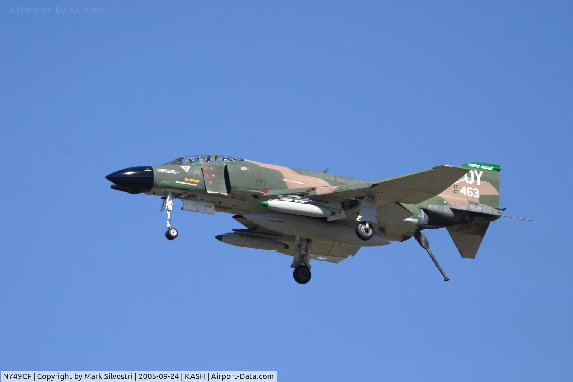 N749CF, 1965 McDonnell F-4D Phantom II C/N 1813 (65-0749), DWC 2005