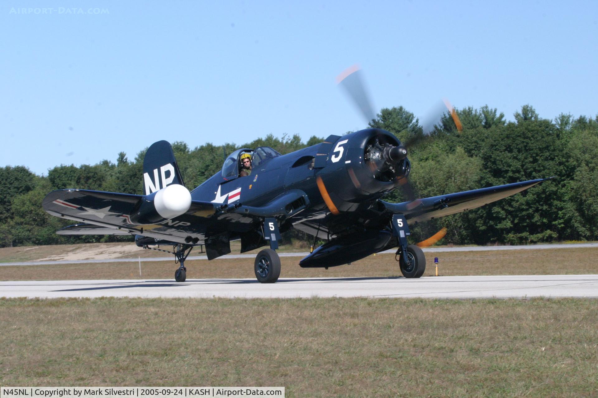 N45NL, 1951 Vought F4U-5NL Corsair C/N 124692, DWC 2005