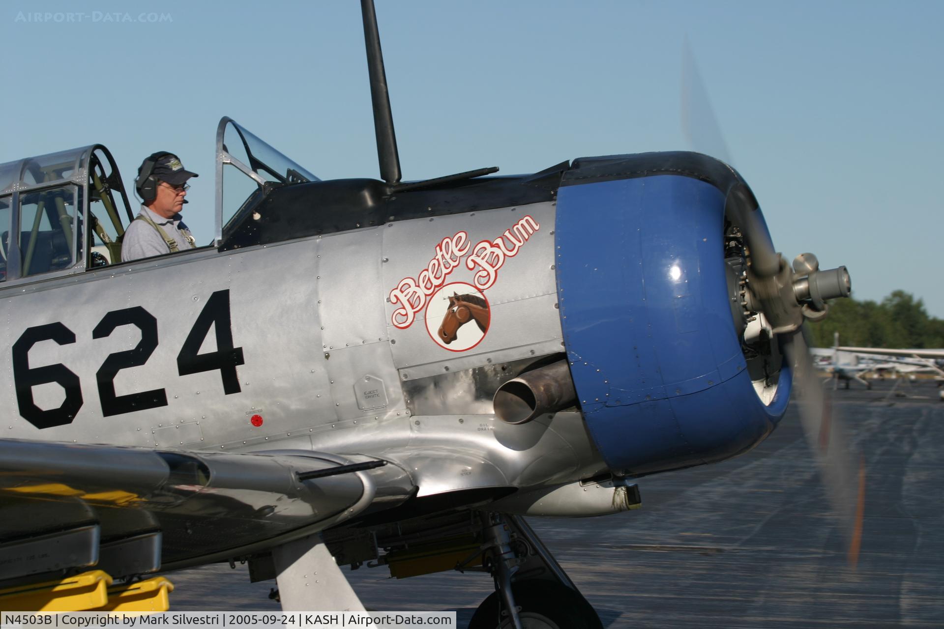 N4503B, 1944 North American AT-6F C/N 121-42583, DWC 2005